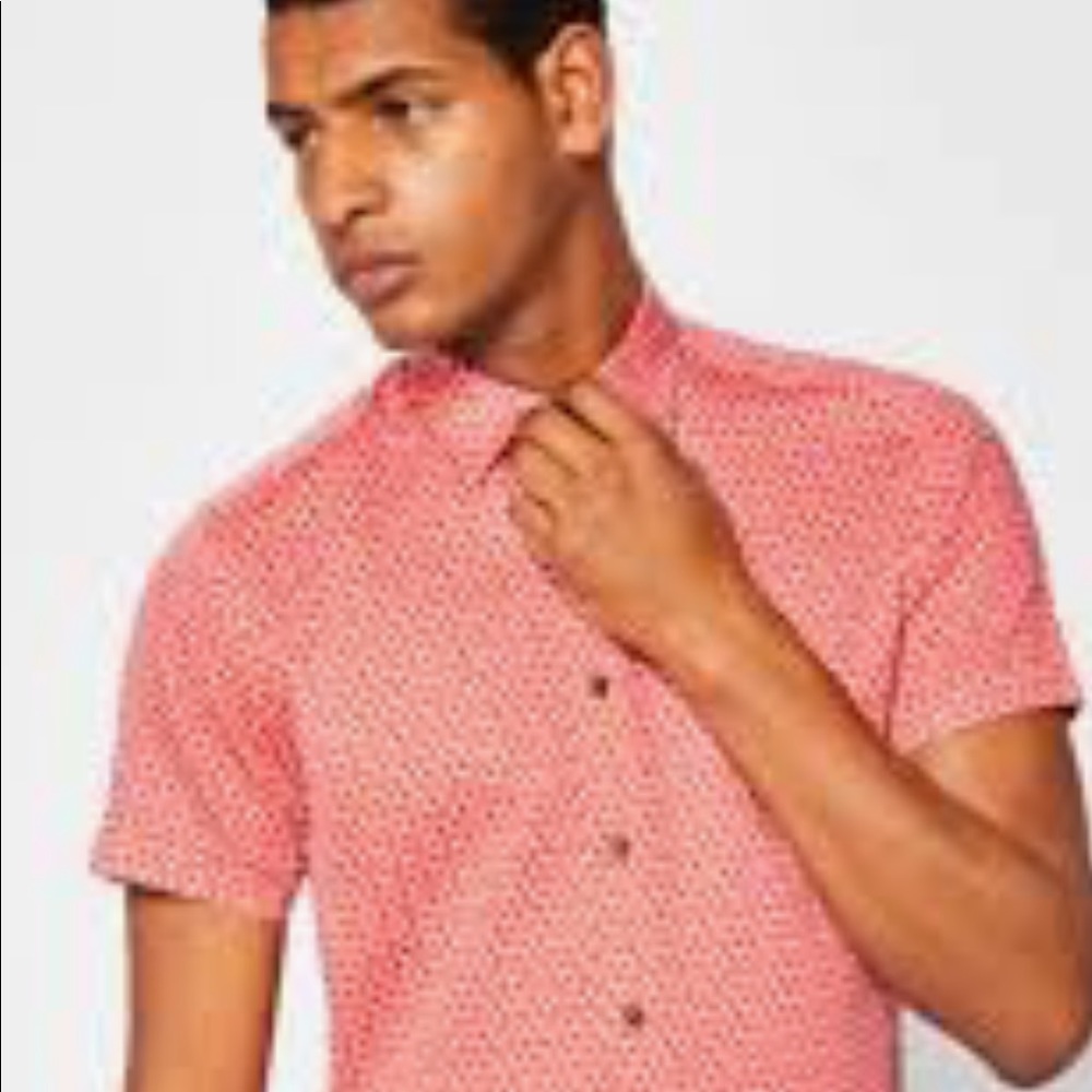 ted baker button down shirt